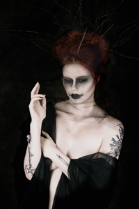 Artemis, makeup by Courtney Radke